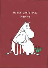 Cute Christmas Card - For Mamma - Moomin created by Moomin Characters