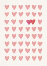 Classic Valentine's Day Card - Hearts created by Sydney Jo Designs