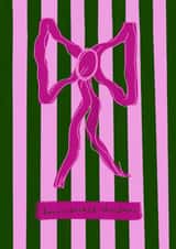 Wickedly Stylish Christmas Bow Card created by Auntie Roo’s