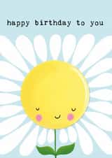 Cute Birthday Card - Daisy - For Her created by Bexy Boo