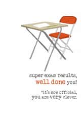 Classic Exam Results Card - Officially Clever created by Dandelion Stationery