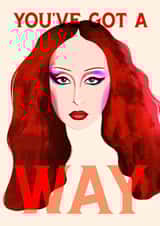 Fun Valentine's Day Card - You've Got A Way - Chappell Roan created by URGHH Card Co.