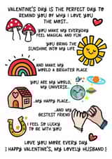 Cute Valentine’s Day Card for Husband – Sweet & Meaningful created by Lyndsay Moon