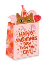 Cute Valentine’s Day Card - From the Cat created by Helen Thompson