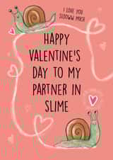 Cute and Quirky Valentine's Day Card for Significant Other created by Holly Bushnell Illustration