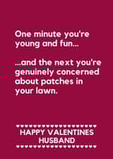 Funny Gardening Valentines Card – For Husband with Green Fingers created by Making Lemonade