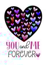 A Heartfelt and Heart Filled Card for the one you want to spend forever with created by Louise Potton Designs