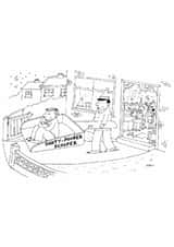 Funny Birthday Card - Party Pooper Scooper created by Punch Limited