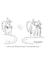 Funny Anniversary Card - Till Death Do Us Part created by Punch Limited