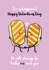 Cute Valentines Card - Halloumi and You - Cheesy Card for Boyfriend created by Bishop, Please!