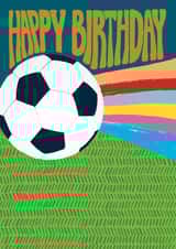 Classic Birthday Card - Football created by Paper Salad