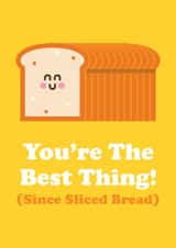 Cute Valentine’s Day Card – You’re the Best Thing Since Sliced Bread created by Studio Boketto
