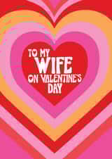 Wife Valentine's Day Card created by Paper Salad