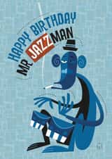 Cool Jazz birthday created by John Haslam