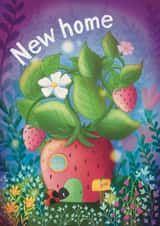 Whimsical New Home Cottagecore Card For Housewarming created by Pixiecraft