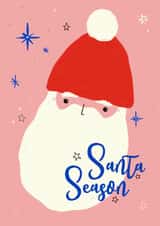 Santa Season Christmas Card created by Donna Moran Designs