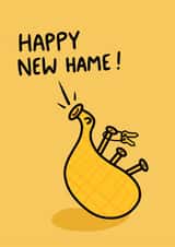 Cute New Home Card - Happy New Hame - Bagpipe created by Greetin’ Cards UK