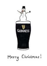 ‘Tis the Season…for Guinness - Guinness Christmas Card for Beer Lovers created by DoodleWads