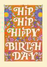Pretty Birthday Card – Retro Florals created by Ohh Deer