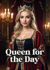 Birthday card for you queen – Queen for the day created by Paul Stevens