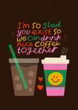 Coffee Love Card created by Nikki Miles