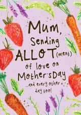 Classic Mother's Day Card - Gardening Pun - Allotment Love created by Bow & Bell