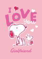 Cute Valentine’s Card – Snoopy – For Girlfriend created by Danilo