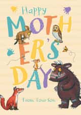 Cute Mother’s Day Card – The Gruffalo - From Son created by Danilo