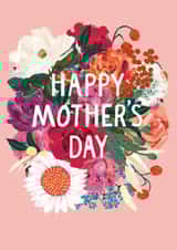 Pretty Mother's Day Card - Floral Bouquet created by Louise Tiler