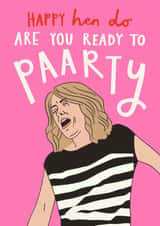 Funny Engagement Card - Hen Do - Kristen Wiig - Bridesmaids created by AbiGoLucky