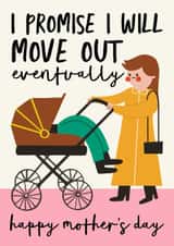 Funny Mother's Day Card - Living At Home created by AbiGoLucky