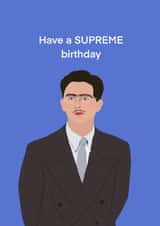 Marty Supreme Birthday Card - Timothee Chalamet created by Chloe Dixon