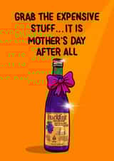 Funny Mother’s Day Card Featuring A Scottish Favourite - Buckfast Themed Card created by ZB CREATIVE
