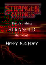 A Card for a Stranger Things Fan created by Say it like you mean it 