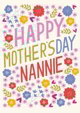 Mother's Day - Nannie - Flowers created by The Boy and the Bear