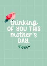 Classic Mother's Day Card - Thinking Of You - Bereavement created by Mrs Best Paper Co.