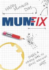 Funny DIY Mother’s Day Card - Mumfix - DIYMumLife - Happy Mother’s Day created by Lisa Illustrates