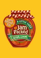 Classic Mother's Day Card - Strawberry Jam created by The Typecast Gallery