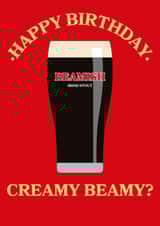 Creamy Beamy for the Beamish Stout lover in your life created by Joanna