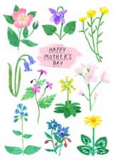 Pretty Mother's Day Card - Wildflowers created by Catherine Pape