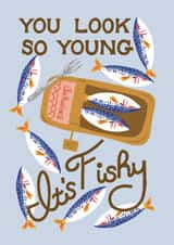 Birthday - You Look So Young It's Fishy created by Liz Kohler Brown