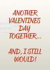 A CHEEKY/NAUGHTY VALENTINES CARD FOR YOUR SIGNIFICANT OTHER. created by VMH Studio - Victoria