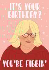 Funny Birthday Card - The Traitors - Fiona created by Stuck Shop Gifts