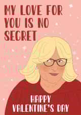 Funny Valentine's Day Card - Fiona - The Traitors created by Stuck Shop Gifts