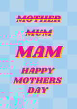 Send your Mam a cute Mother's Day Card created by Joanna