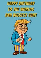 Rude Birthday card created by Godiva Art Studio