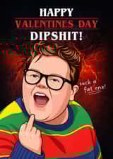 Funny Valentine's Day Card - Dipshit Derek - Stranger Things created by Artsy Gift Co