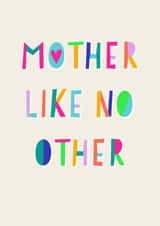 A fun birthday or mother's day card for your stand out, one of a kind mum created by Daisy Edison