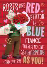 Funny Valentine’s Card – Wallace & Gromit – For Fiance created by Danilo
