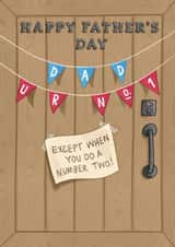 Funny Father’s Day Card for Smelly Poo Dad! created by Running with Scissors